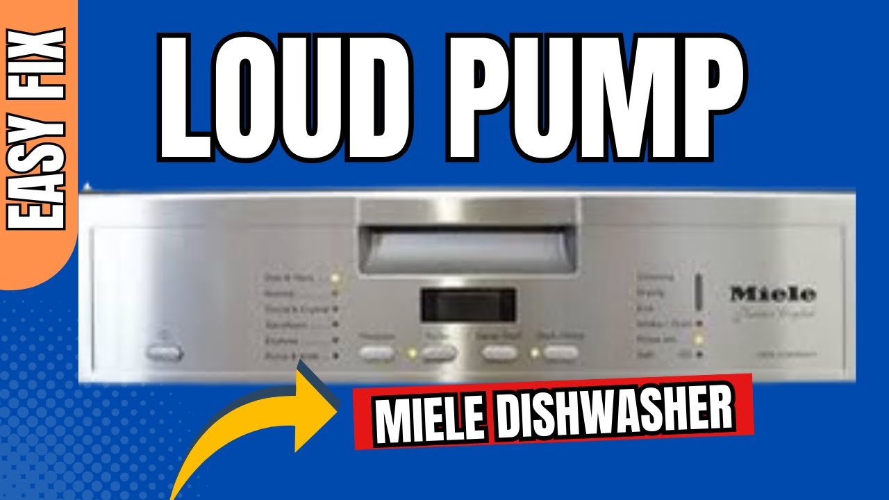 ✨ Miele Dishwasher - Makes Loud Noise -  DIY FIX ✨