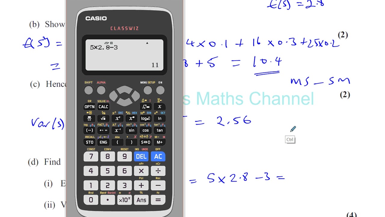 EDEXCEL LEGACY S1 JUN 2013R Q7a e Discrete Random Variables