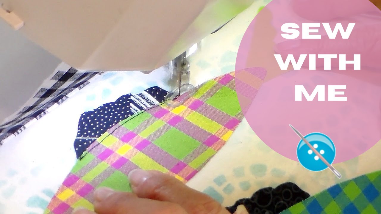 Sew With Me, Fish Pillow, Free-Motion Appliqué