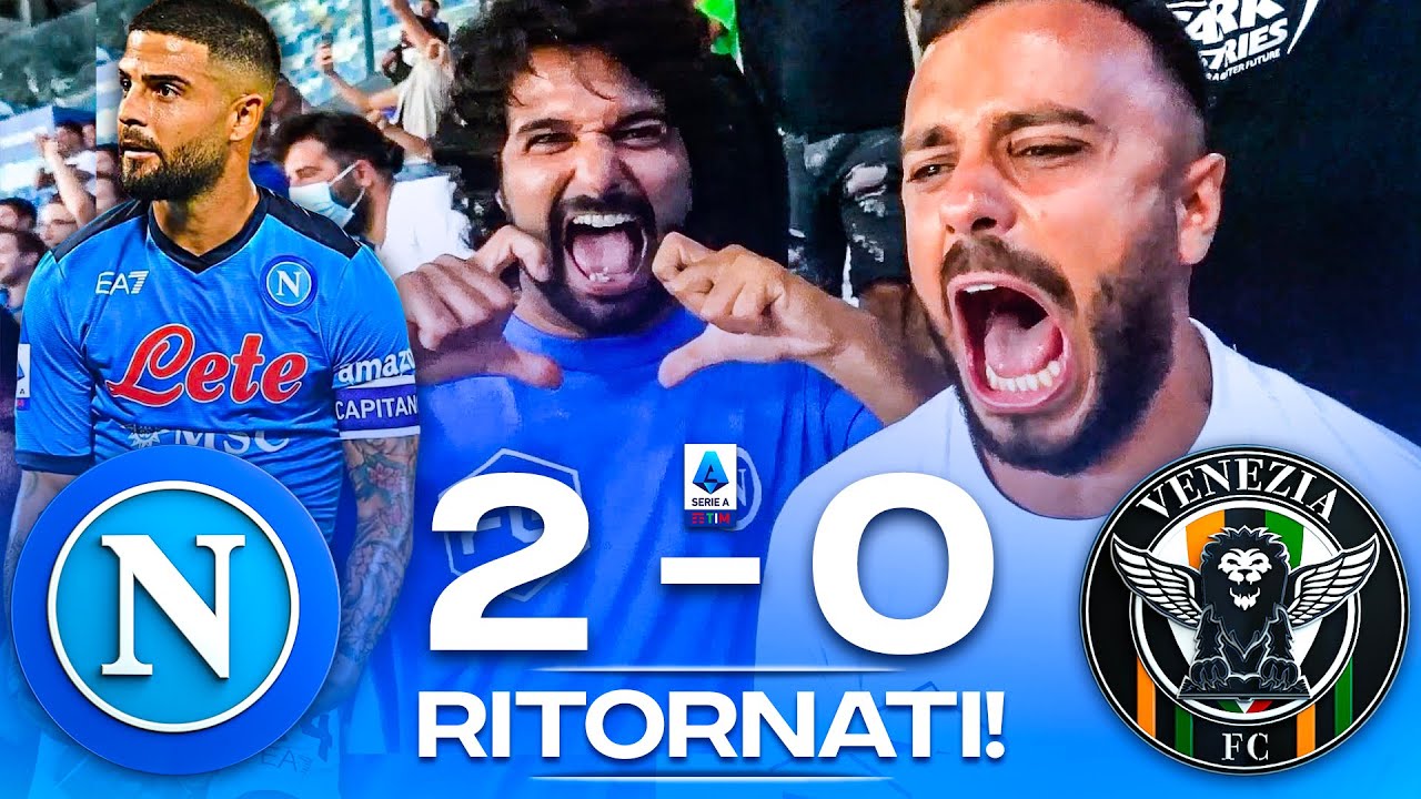 🏟️ RITORNATI!!! NAPOLI 2-0 VENEZIA | LIVE REACTION NAPOLETANI AL MARADONA HD
