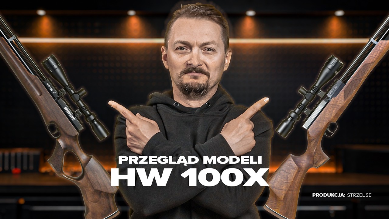Weihrauch HW100X   Nowa odsłona kultowej wiatr&oacute;wki PCP