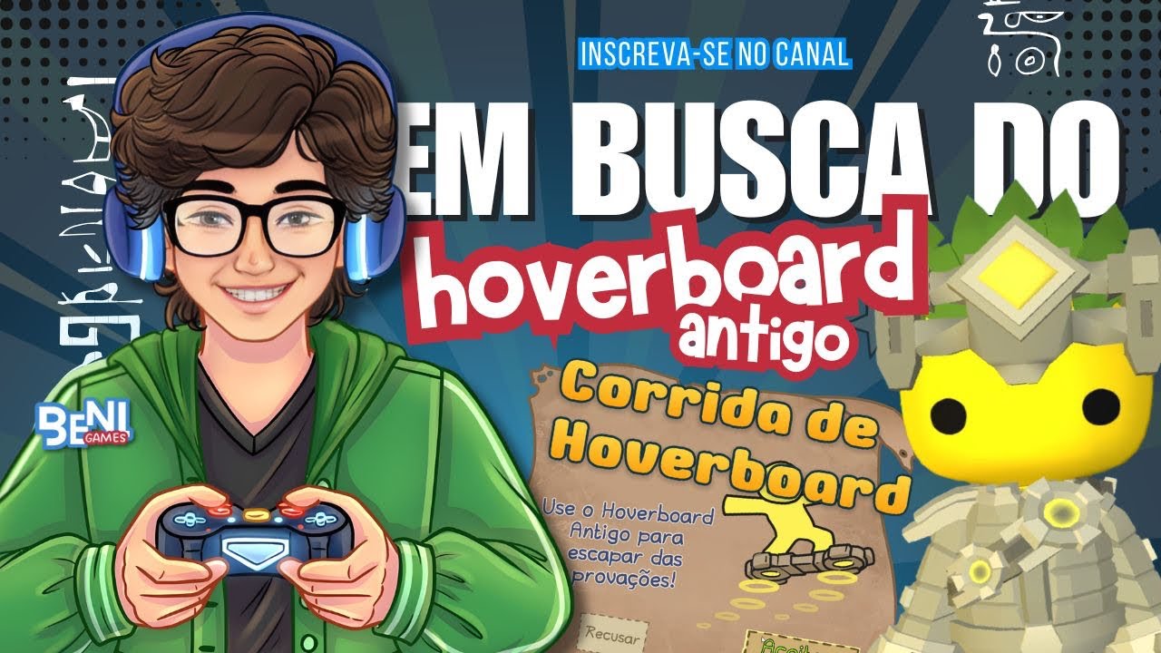 Em busca do hoverboard antigo!!
