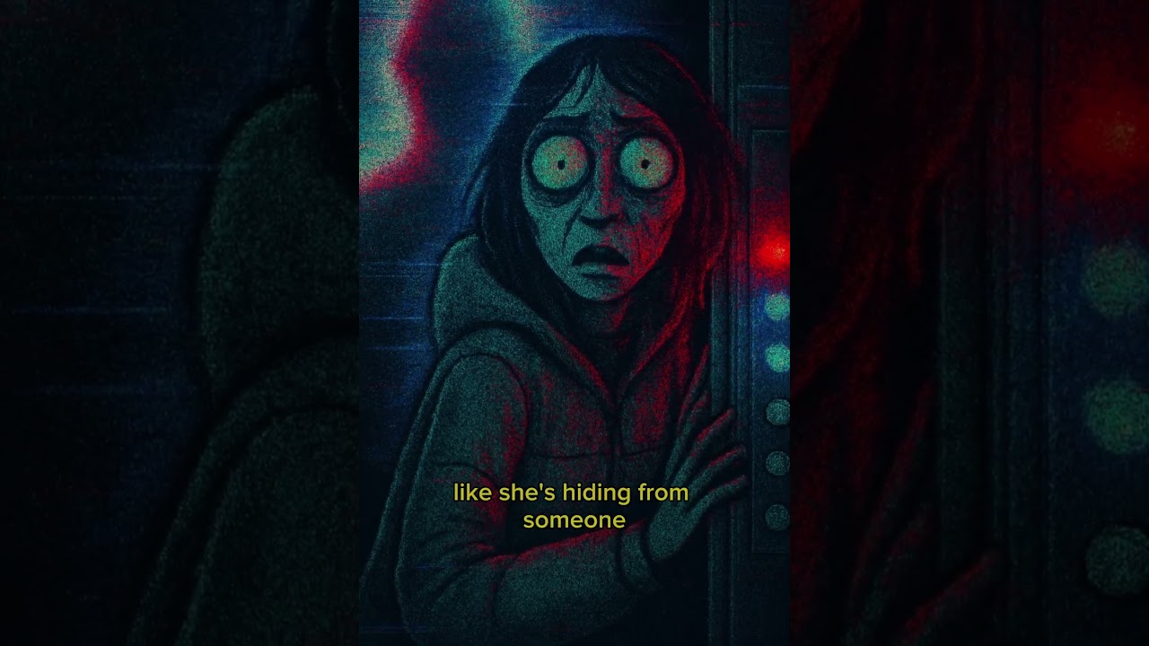 👁️ CCTV Caught This Before She Vanished Forever #behindthestory #creepyrealstories #darkmystery