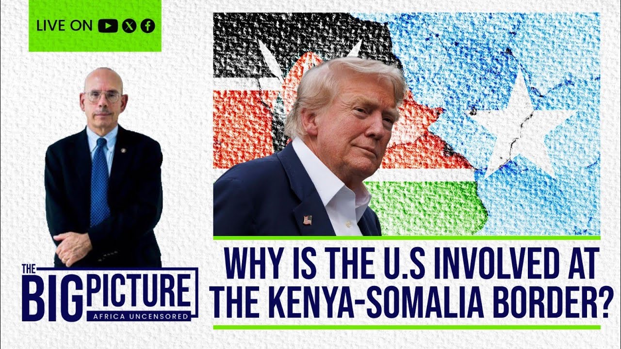 Why is the US involved at the Kenya-Somalia border?