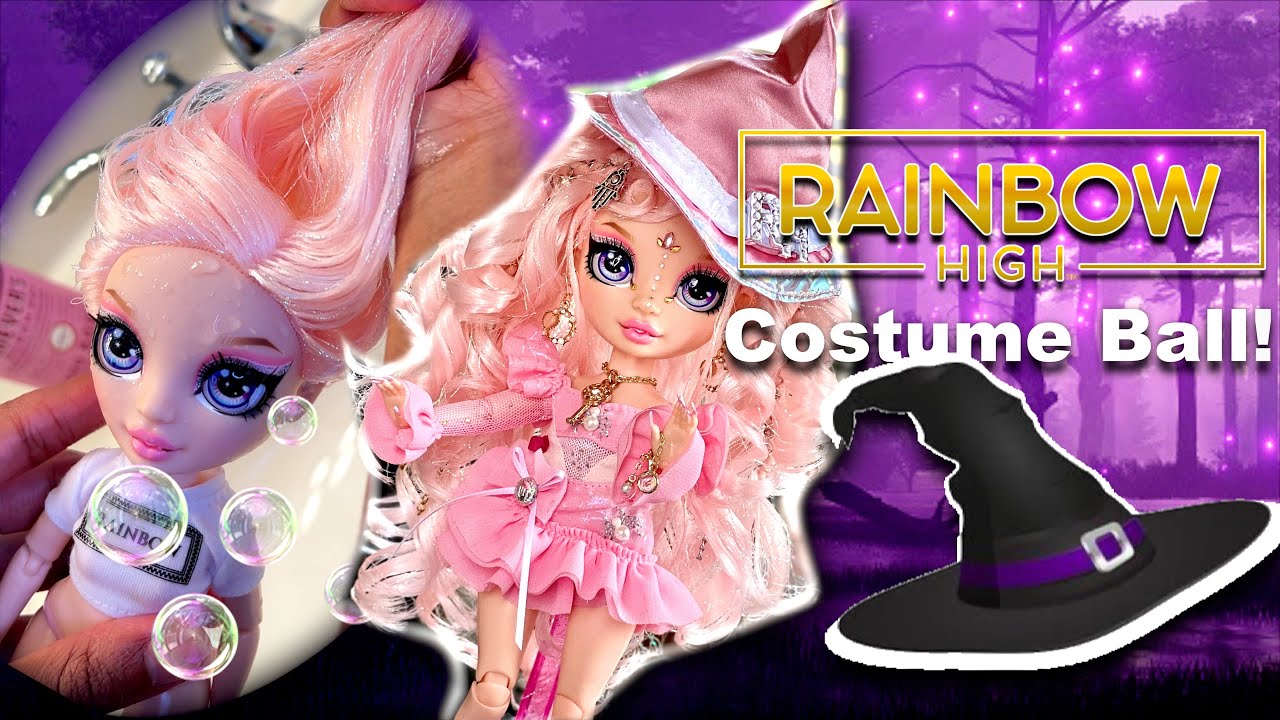 ТАК МИЛО! | Костюмированный бал Rainbow Vision 💗Белла Паркер🔮Распаковка + Мытье головы + Новая ук...