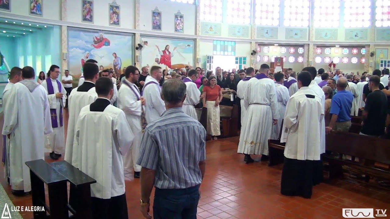 Missa de corpo presente do seminarista Igor Pavan Tres - Igreja Nossa Senhora das Graças em Planalto