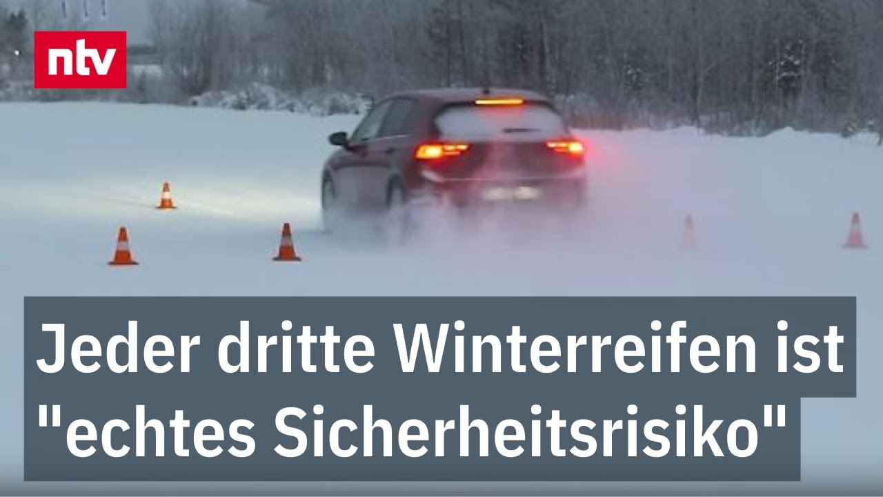 Jeder dritte Winterreifen ist "echtes Sicherheitsrisiko" - Alarmierende ADAC-Testergebnisse