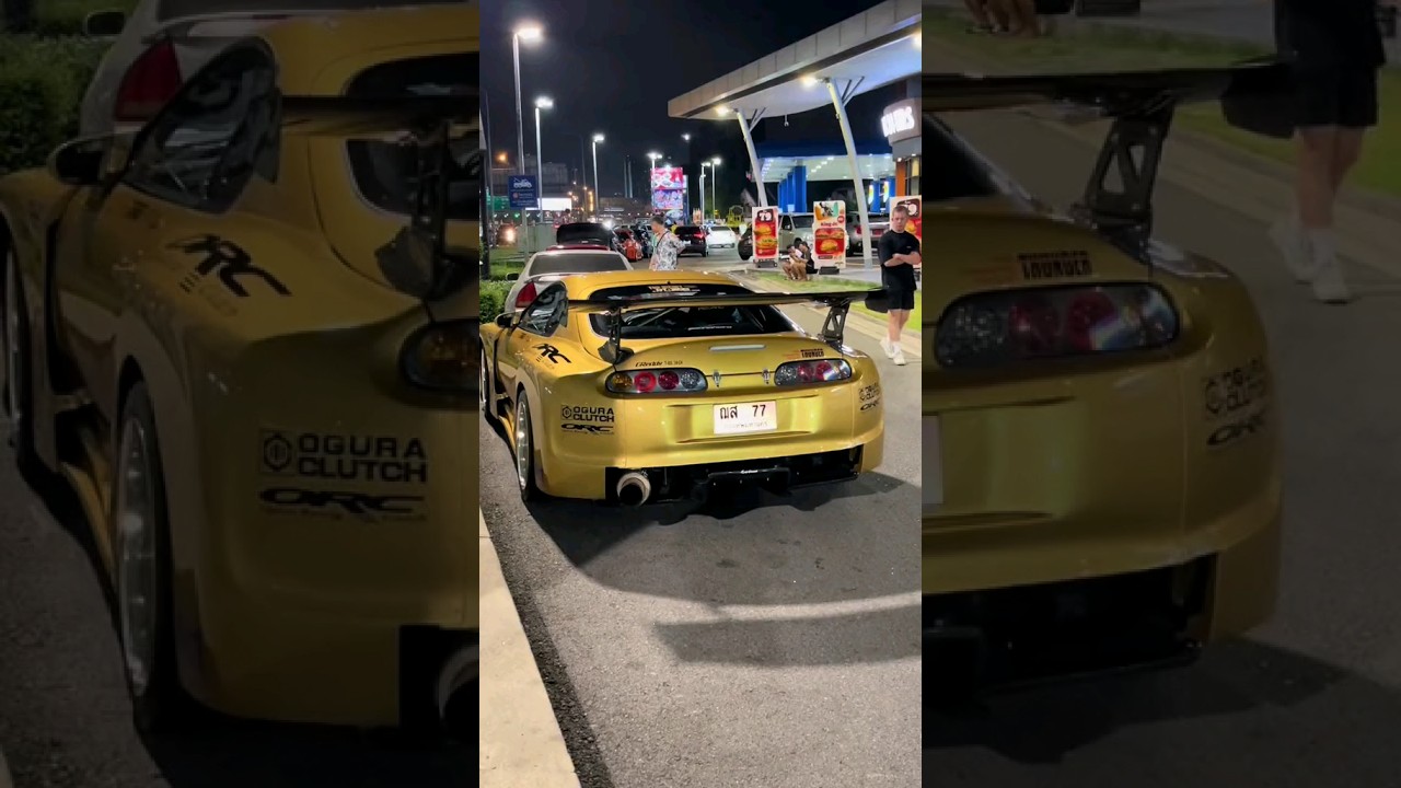 supra Mk4 GT300 body kit 😮#supra #gt300 #toyota #viral