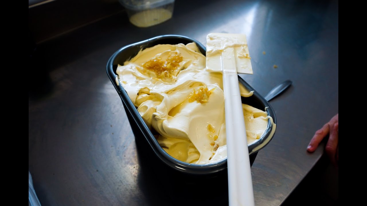 Lemon Ginger Gelato Recipe