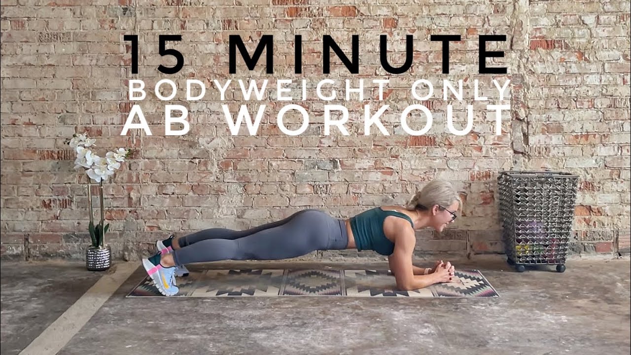 15 Minute Bodyweight Only Ab Workout | Giant Sets | Add On Abs