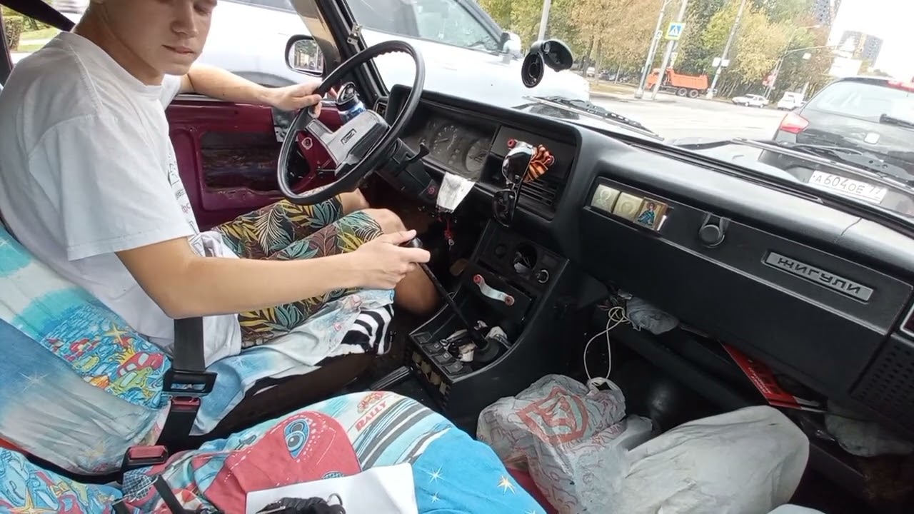 2000 Lada 21043 1,5 cold start and driving ASMR. No talking. Покатушки на жигулях ВАЗ 21043