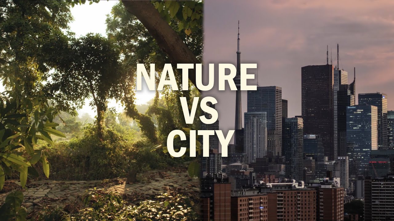 Nature vs City #Shorts