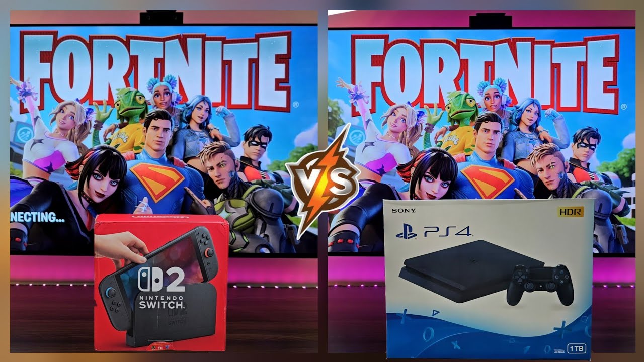 FORTNITE (Nintendo Switch 2 Vs PS4)