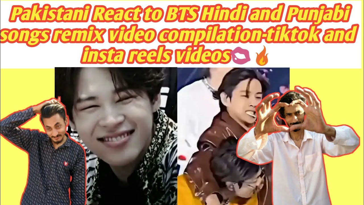 Pakistani React on bts hindi and punjabi tik tok | MHReaction