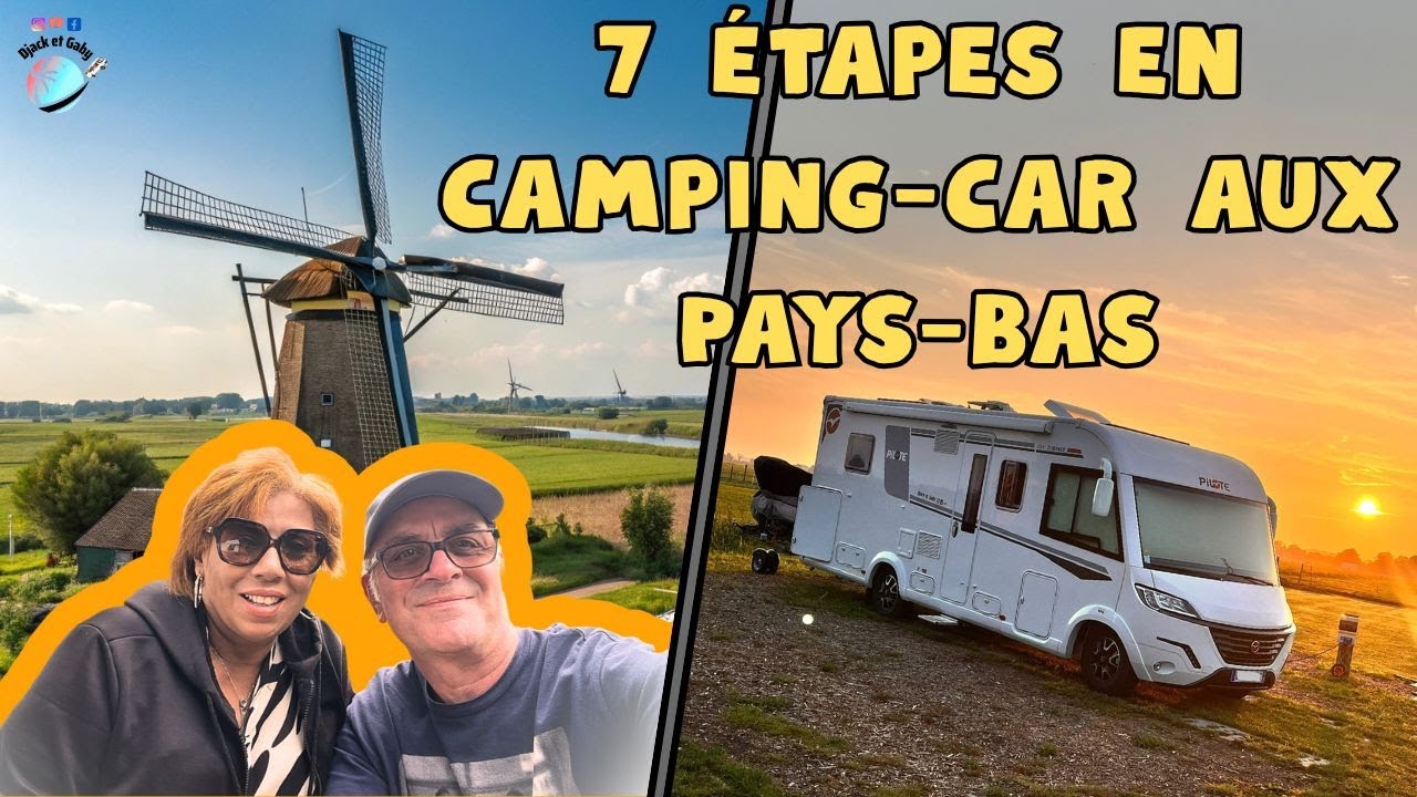 À la découverte des Pays-Bas #77 #campingcar #voyage #amsterdam #netherlands #paysbas #djacketgaby