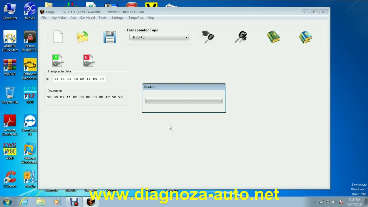 Tango chip programmer