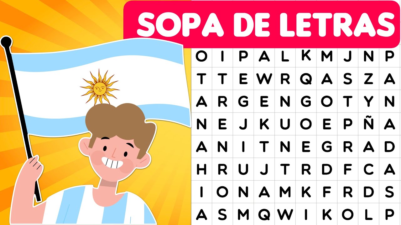 👉👉   SOPA DE LETRAS  👁 👁 | Ejercicios Cognitivos para ADULTOS