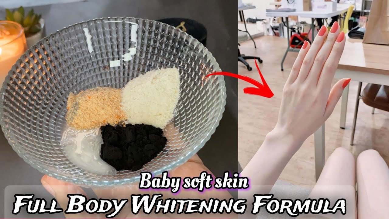 Pre Bridal Body Care || Body Whitening Formula || Make Body Whitening Scrub At home #beautyhacks