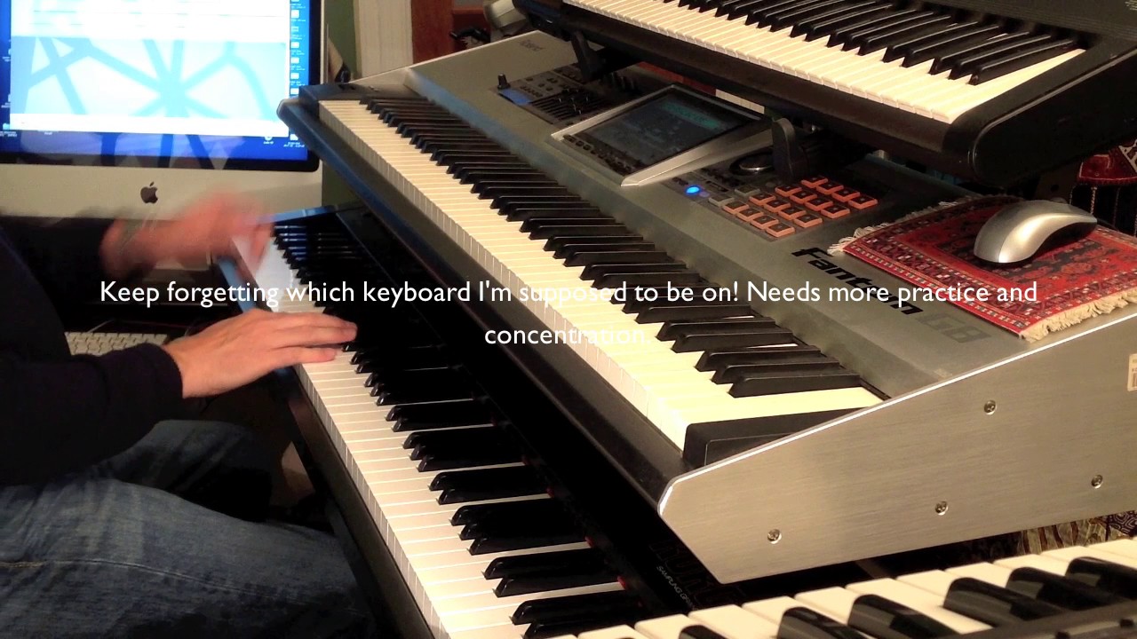 HIGHLAND AIRE - Lyle Mays keyboard arrangement in progress