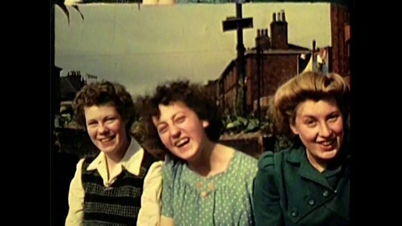 VE Day In Colour, 1945 Liverpool, Fleetwood, Manchester, Stockport, Middleton by Fred Pedley