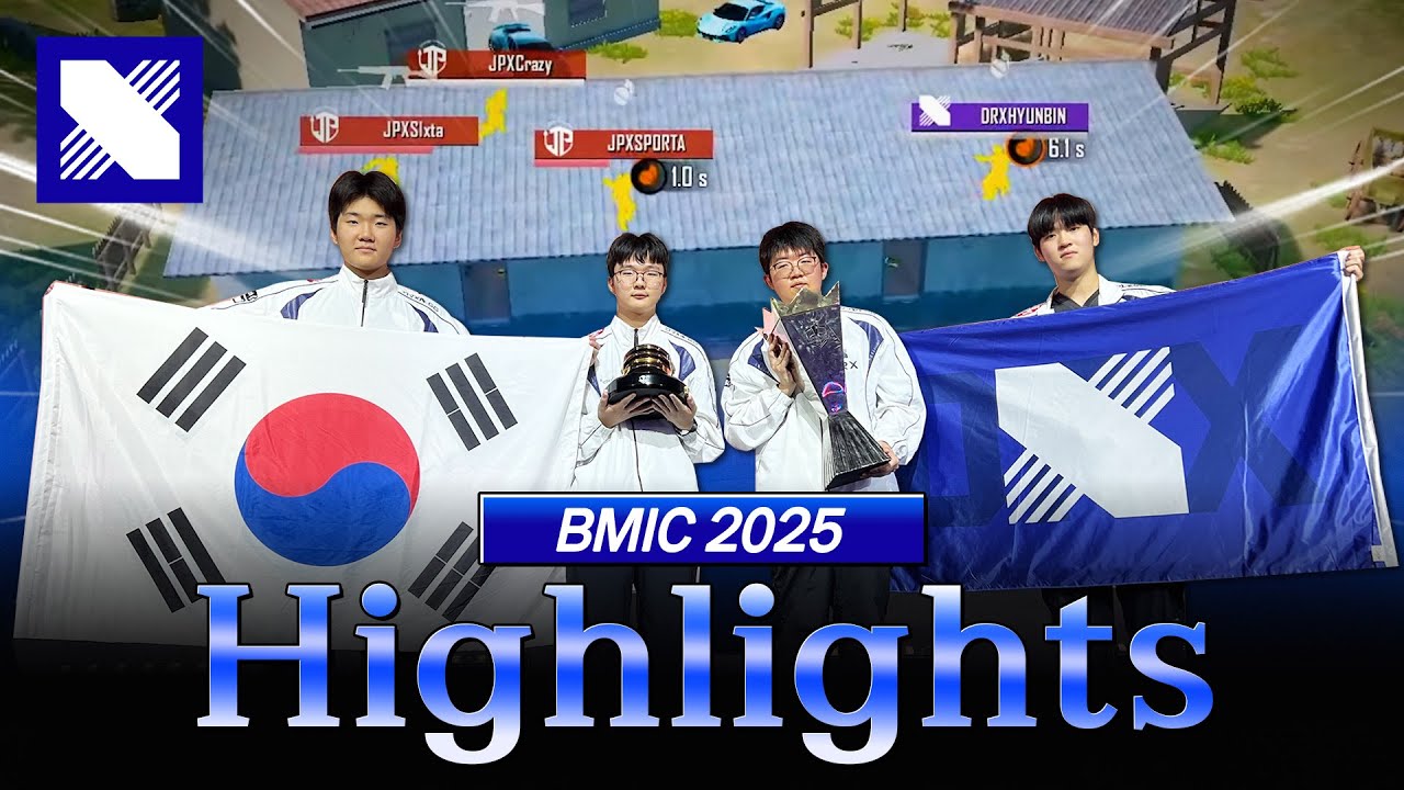 🇰🇷 🇮🇳 🇯🇵 BMIC 2025 DRX HIGHLIGHTS 🏆