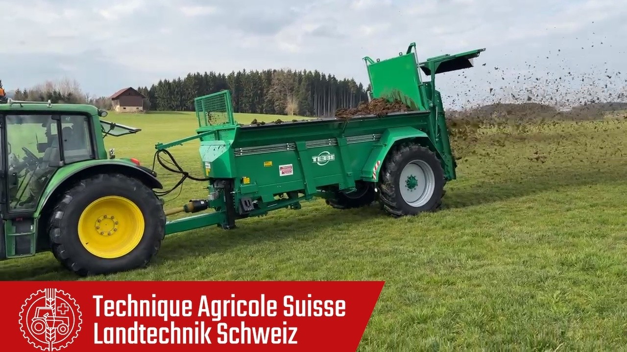 Miststreuer Tebbe «TS 100»: Robust und wendig