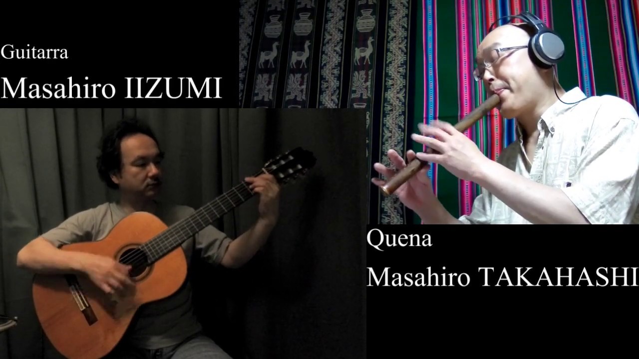 Noche de luna llena(carnavalito/tradicional de Bolivia) quena y guitarra『満月の夜』