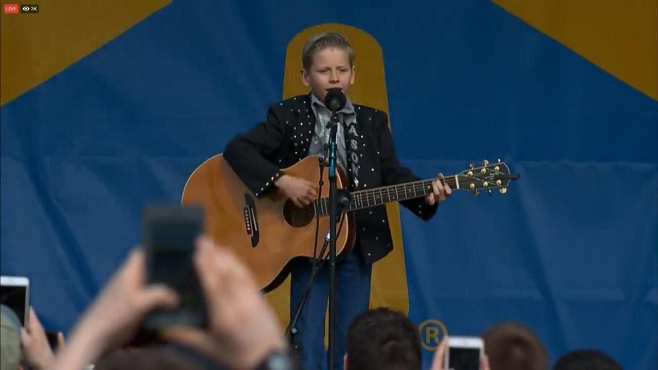 11-Year-Old Walmart Yodeler Gets Concert Performance