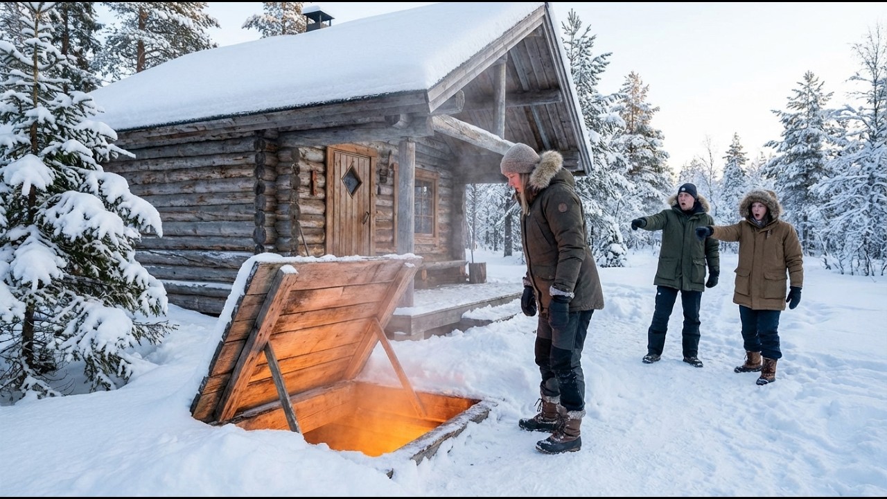 Her Cabin Had No Smoke — Until Neighbors Discovered Her Hidden Vent Heating the Whole Floor