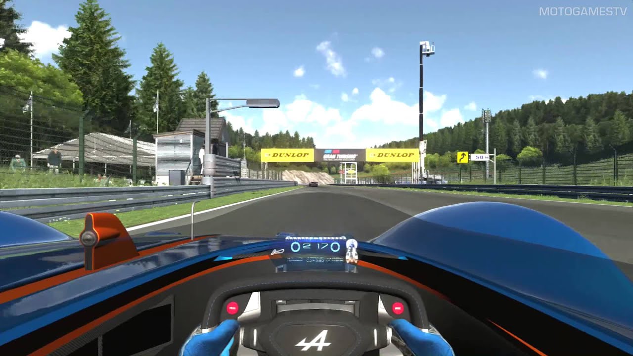 Gran Turismo 6 - Alpine Vision GT/Race Mode Gameplay