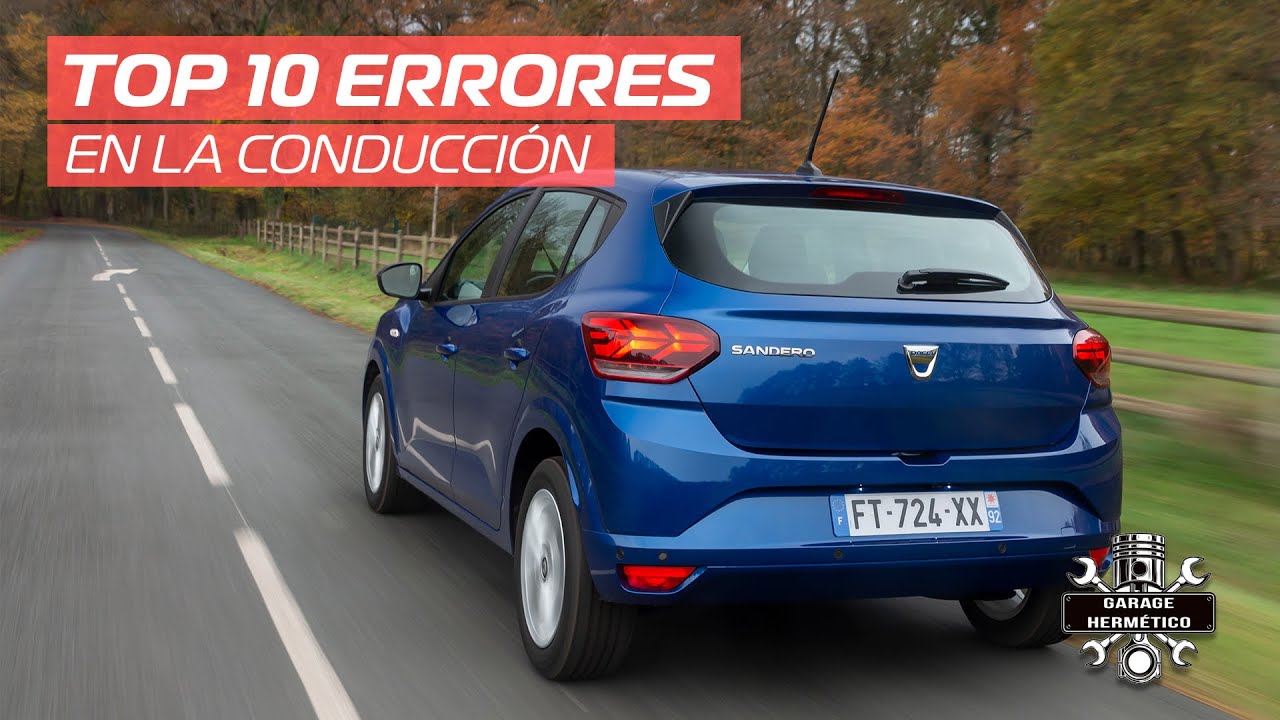 Top 10 errores de conducción