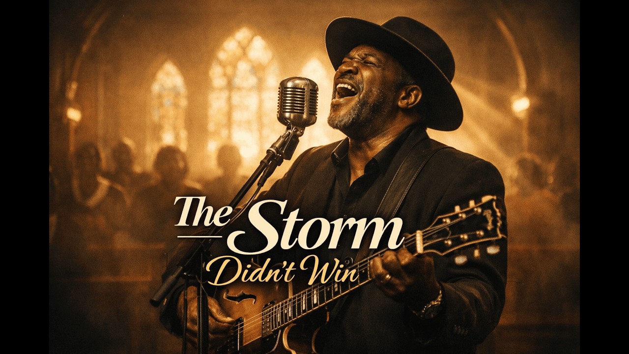 The Storm Didn’t Win |Powerful Soulful Gospel Blues Worship Song | Lee Williams Inspired