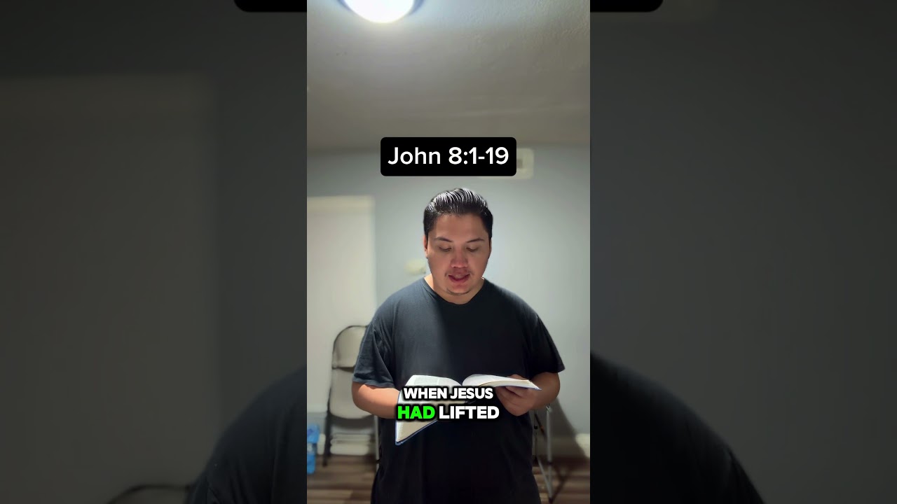 Иоанна 8:1-19 #библейскийстих