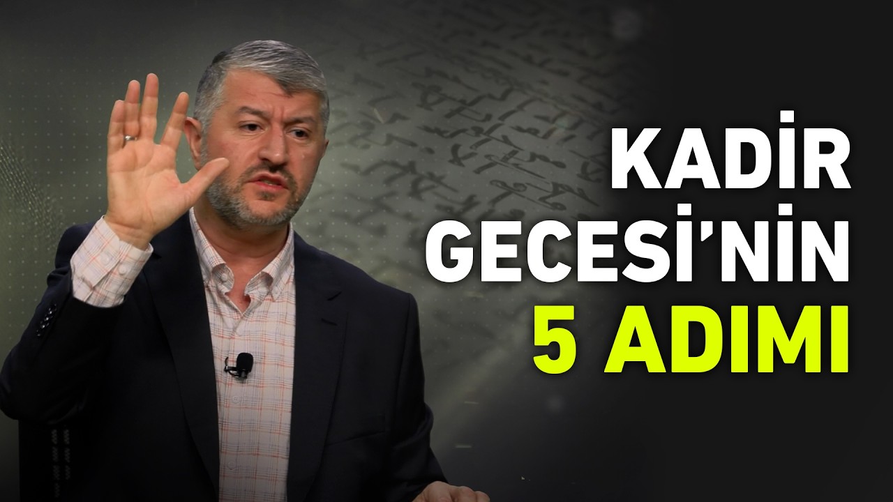 Kadir Gecesi'ni İhya Etm İçin Yapacaklarımız | Muhammed Emin Yıldırım