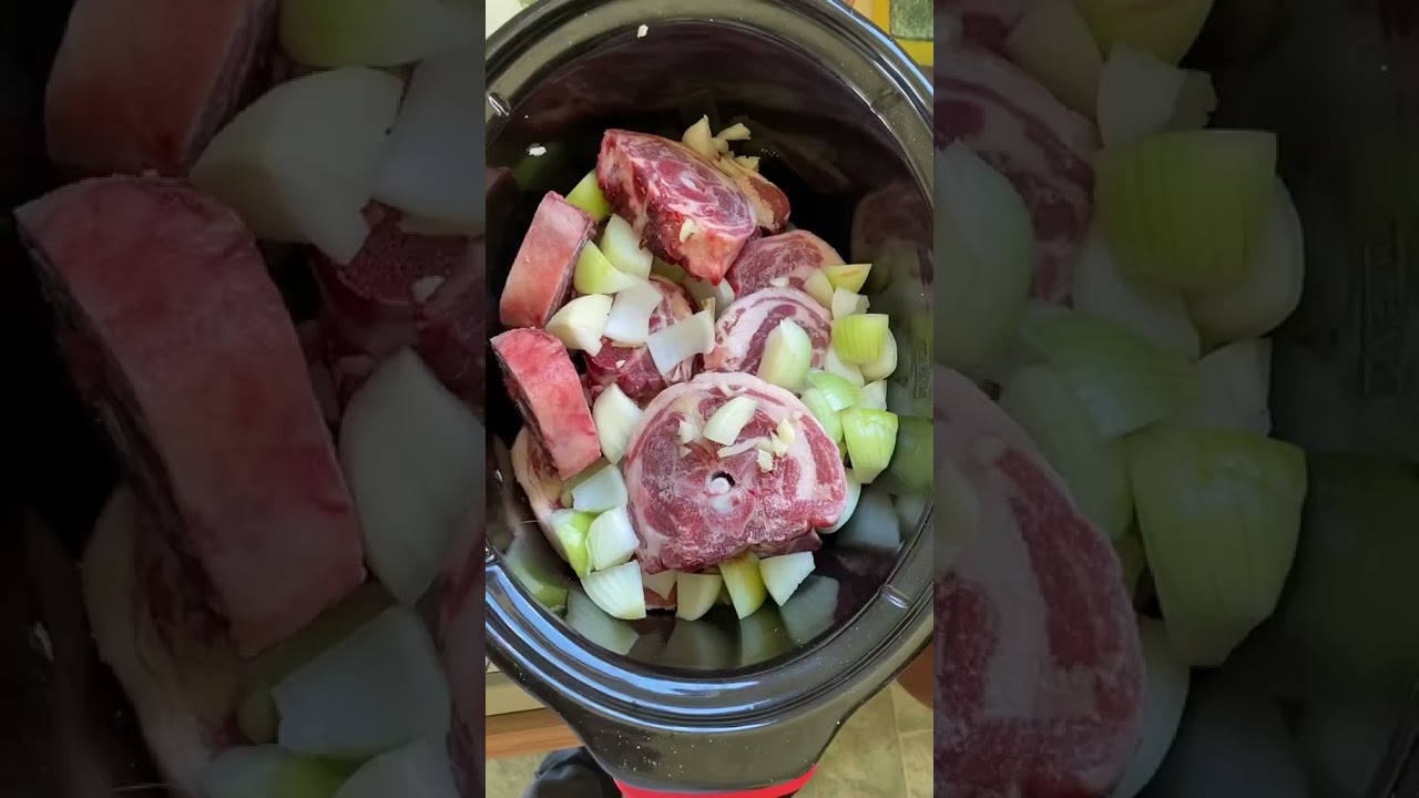 Lamb neck chop stew
