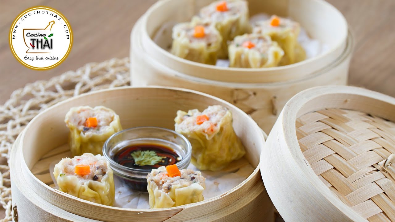 Como hacer Shumai o Siu mai - Receta de Dim Sum