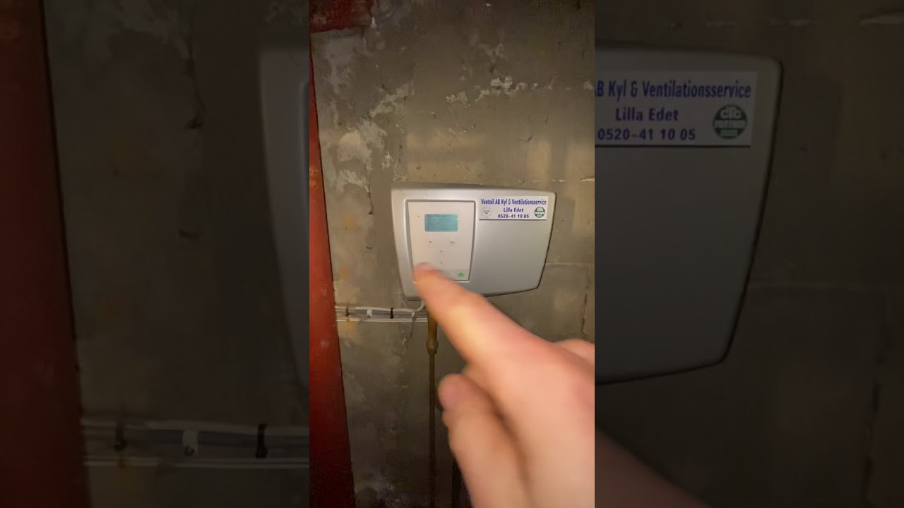CTC Ecoair Felkod: lågt flöde