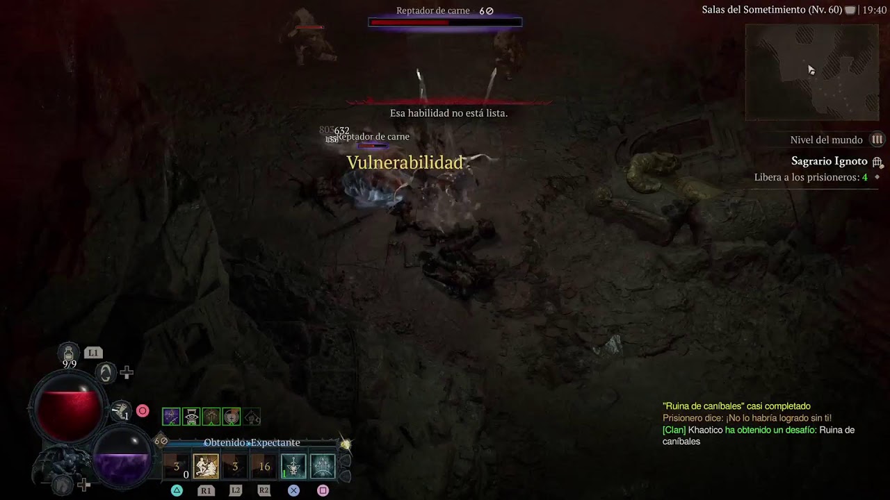 Diablo 4 Lvl 60 P&iacute;cara