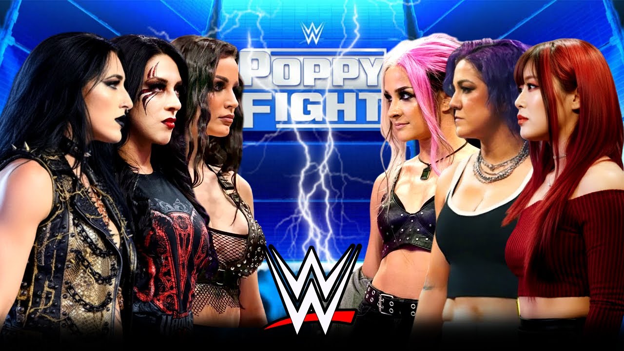 Fulla Match Rhea Ripley Stephanie Vaquer & Paige vs Iyo Sky Bayley & Dakota Kai | WWE Feb 03,2026