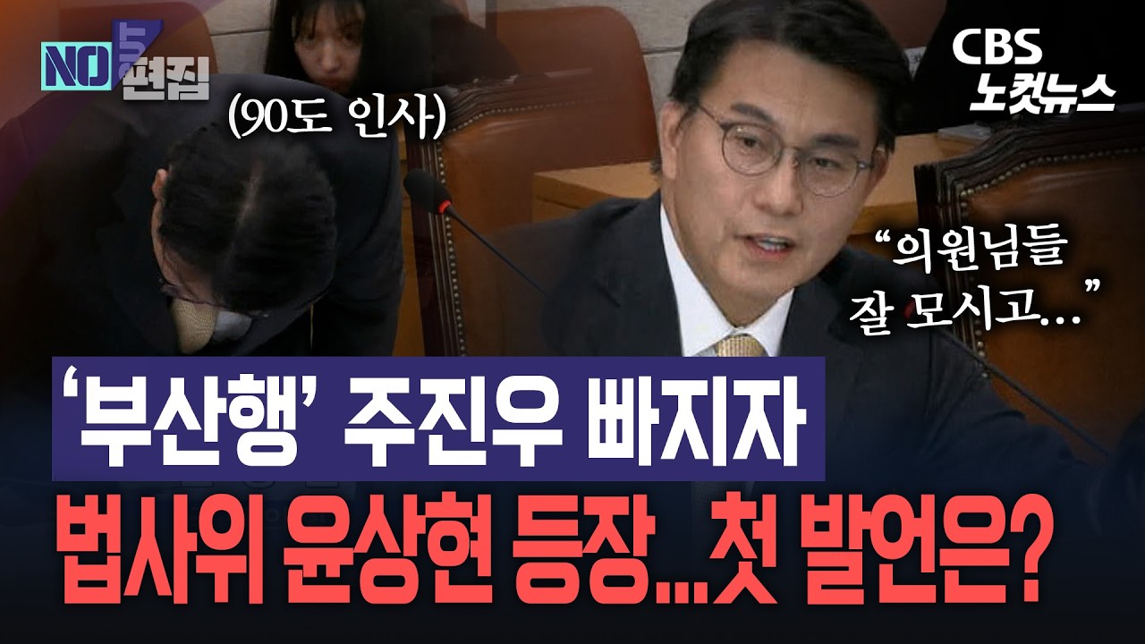 법사위 주진우 빠지자 윤상현 투입…