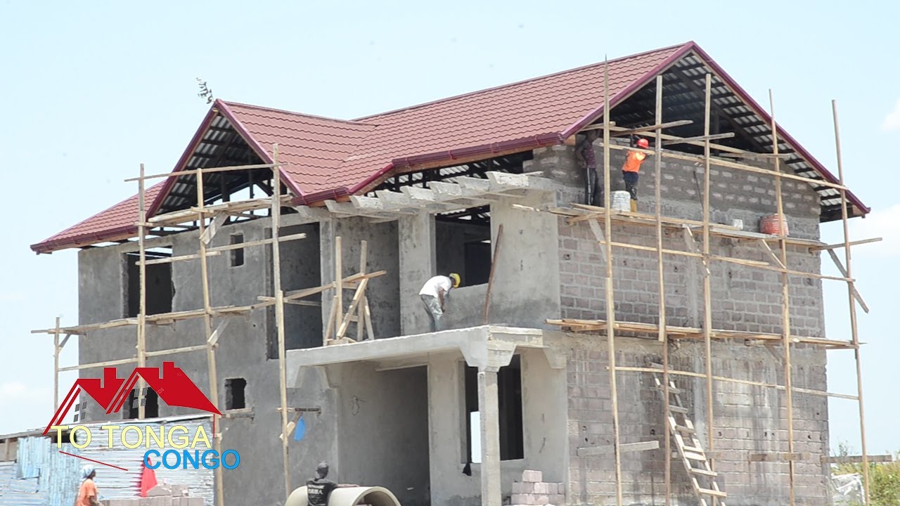 GKC PRESENTE LES TRAVAUX DE FINITION D'UNE VILLA R+1 A N'SELE