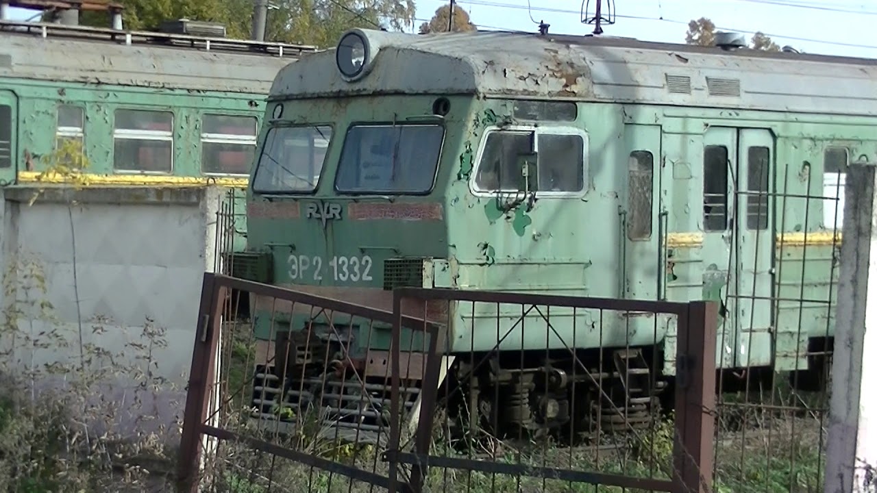Списанные вагоны в депо ТЧ-22 Новомосковск-I.