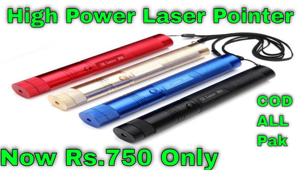 High Power Laser 303 | Rechargeable Green Laser Pointer 303 Burning Laser Pointer Unboxing & Review