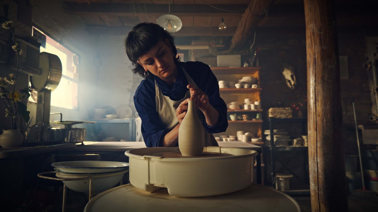 Cinematic Ceramic Artist Commercial 4K | Panasonic Lumix S5