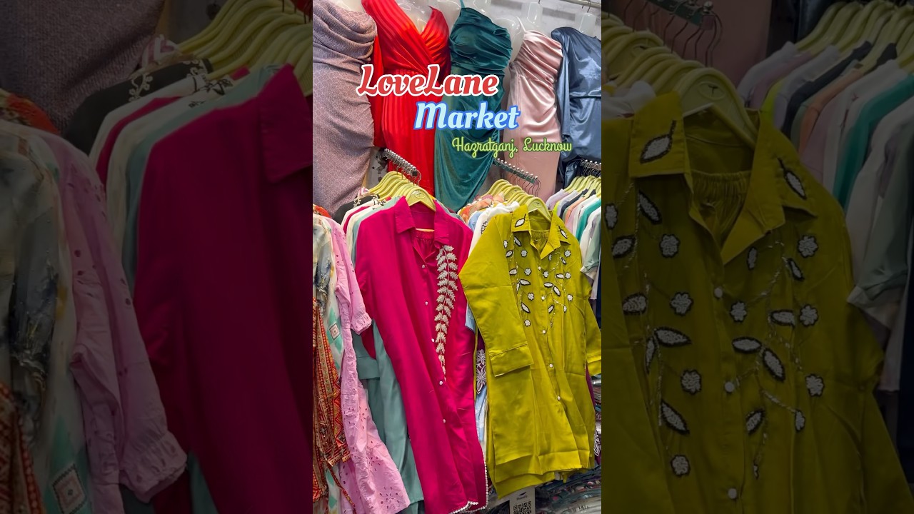 Lovelane street market Hazratganj,Lucknow #lovelanemarket #lucknow #hazratganj #streetmarkets