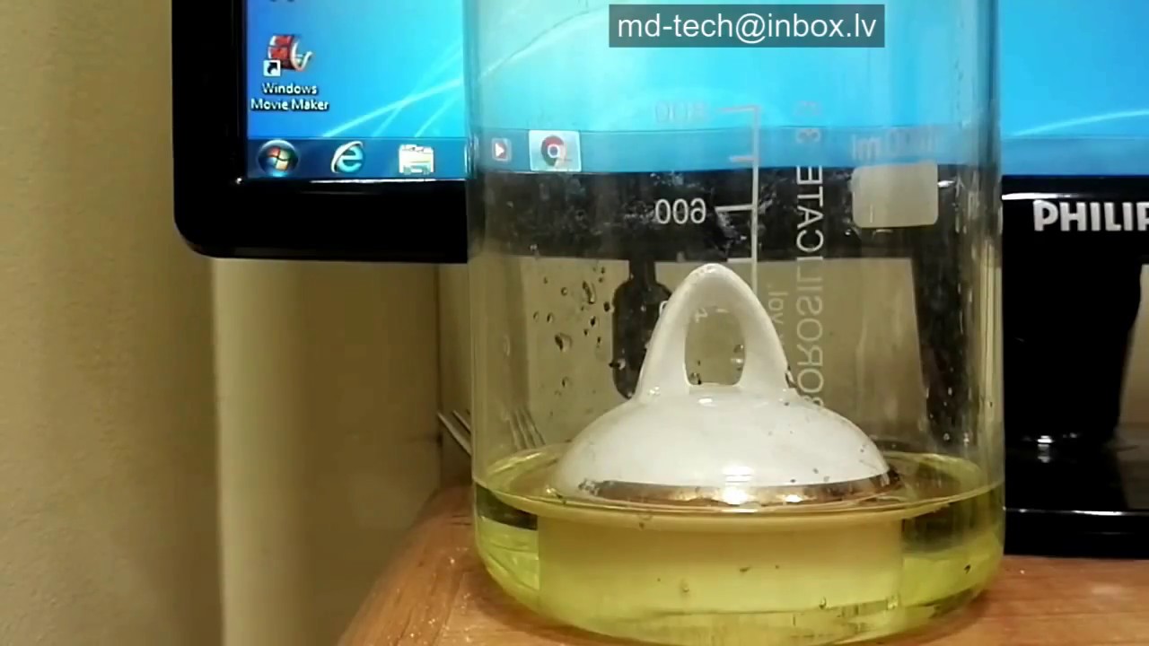 Non cyanide gold leaching. Test.