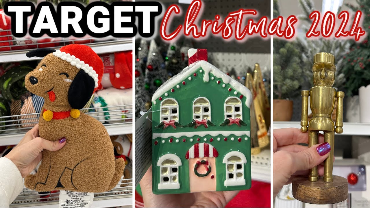 TARGET CHRISTMAS DECOR 2024 | Target Wondershop | Threshold Christmas Decor 2024 | Target Christmas