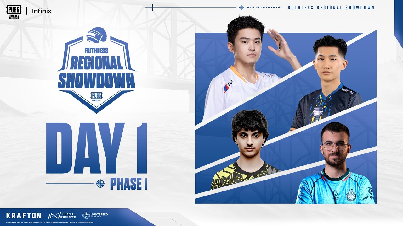 [EN] PUBG MOBILE RUTHLESS REGIONAL SHOWDOWN DAY 1