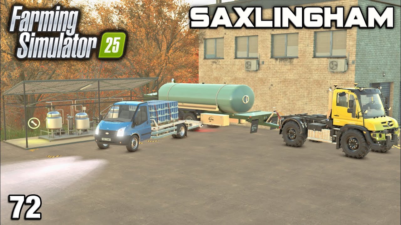 MAKING HONEY FROM THE SUGAR AND CORN Saxlingham FS25 Ep 72