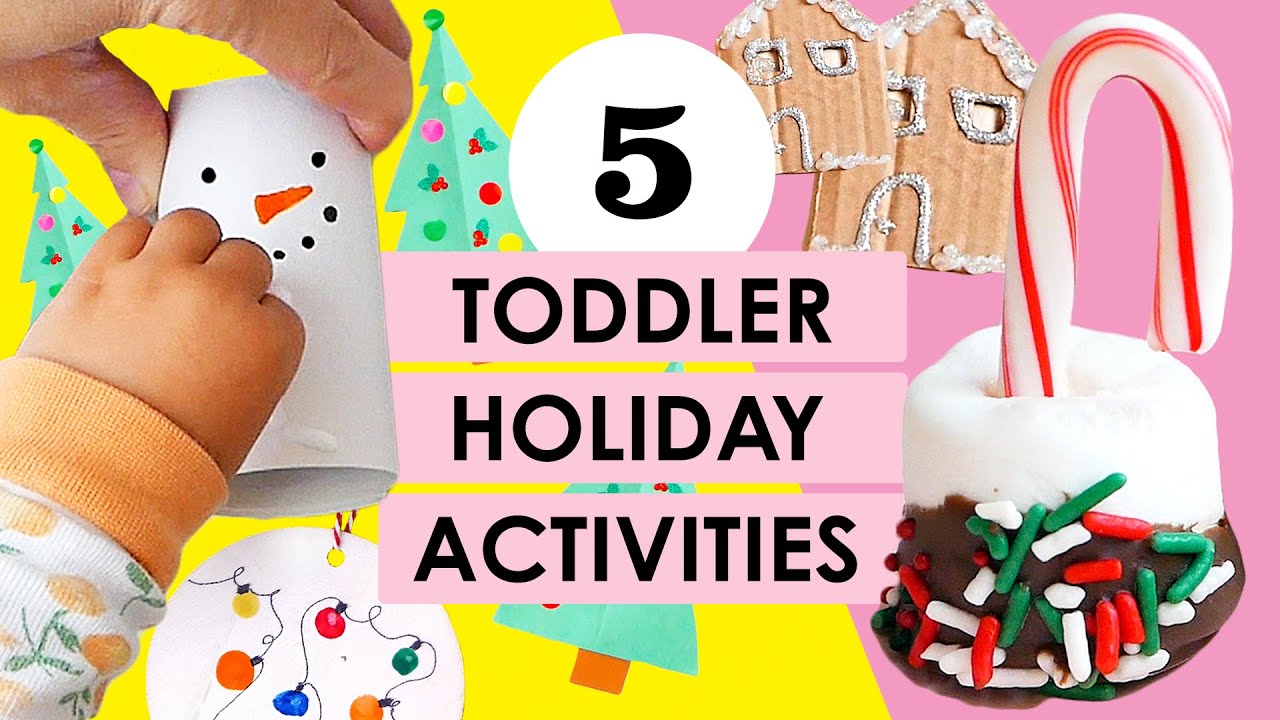 5 Fun & Easy Holiday Crafts For Toddlers